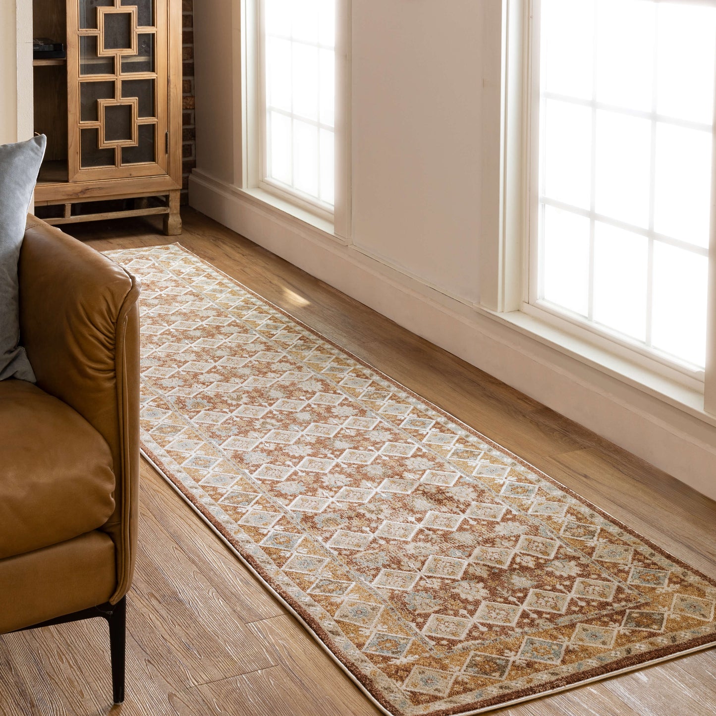 Windermere Staveley Terracotta Area Rug