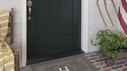 Textured Entry Flagstone Monogram H Multi